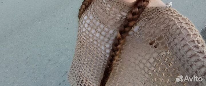 Кофта сетка ручной работы