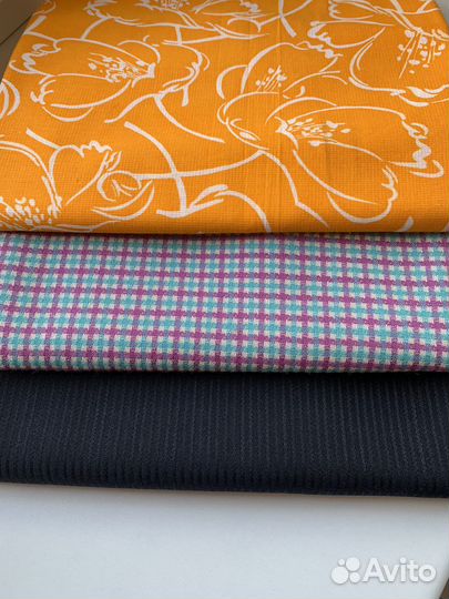 Ткани СССР Шерсть Хлопок Новые