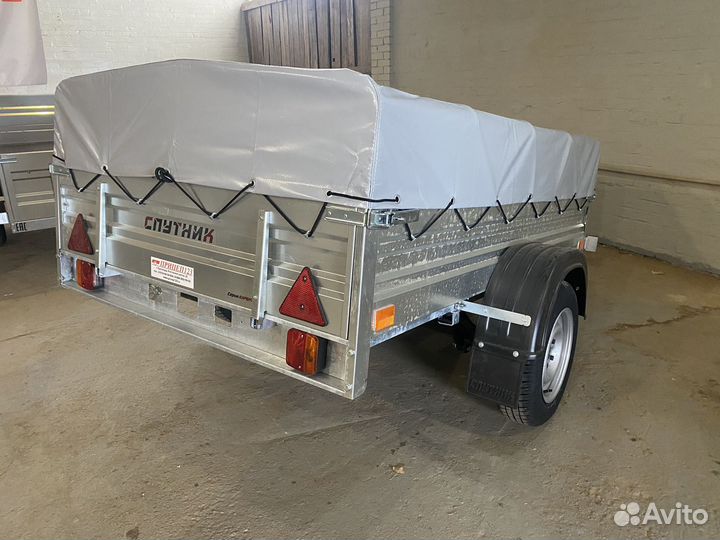 Прицеп легковой 2,1х1,3 (с тентом)