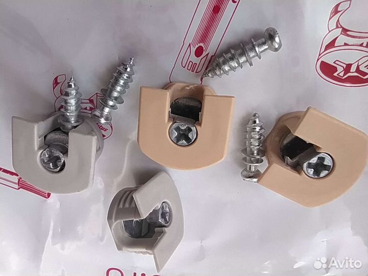 Полкодержатель стяжка усиленная мебельная