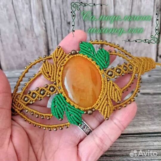 Браслет micro макраме 