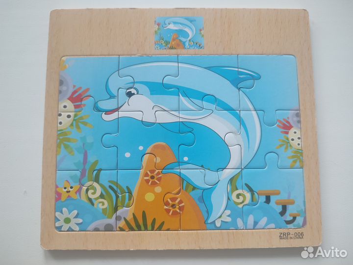 Деревянные пазлы