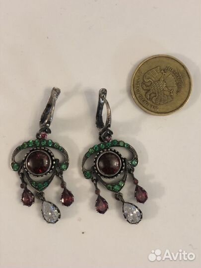 Винтаж Серьги