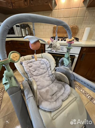 Стул для кормления chicco polly magic relax