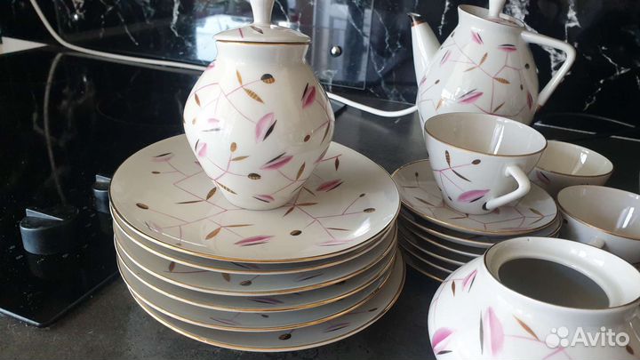 Кофейный сервиз лфз на 6 персон