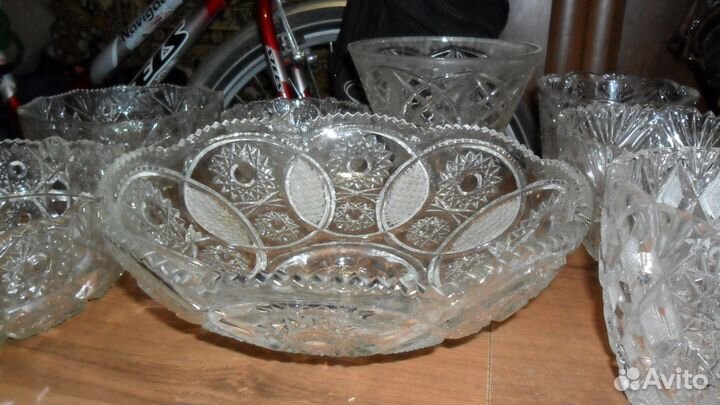 Посуда хрустальная, на все случаи жизни