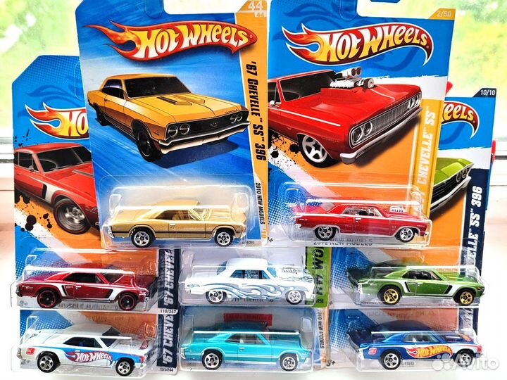 Hot Wheels Chevy Chevelle SS Коллекция