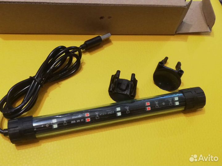 Аквариумный светильник USB 5в 1.5Вт
