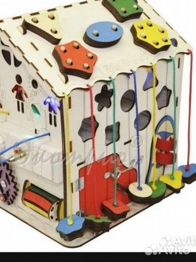 Бизиборд домик большой
