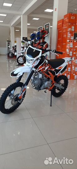 Питбайк kayo basic TT125EM 17/14 KRZ (механ. сцепл