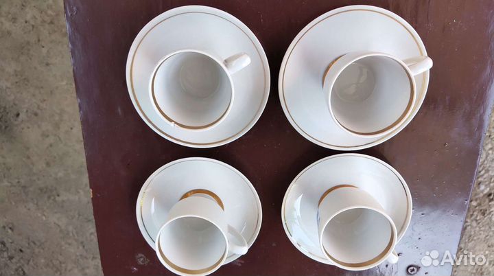 Кофейный сервис СССР (дефект)