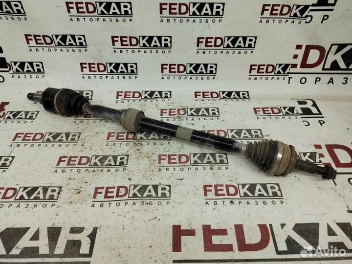 Привод передний правый Toyota Corolla E150 1ZR FE