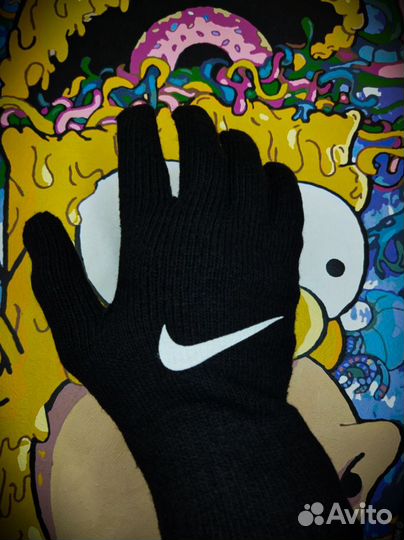 Перчатки Nike черные