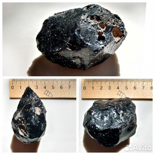 Метеорит Силикогласс. Тектит. Космический обсидиан