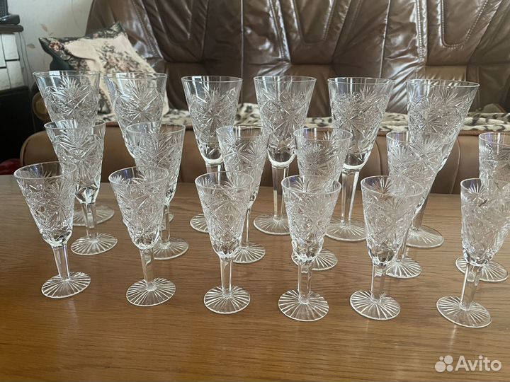 Фужеры рюмки бокалы СССР