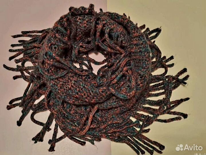 Вязаный шарф снуд Befree осенний снуд