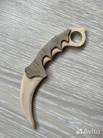 Нож деревянный
