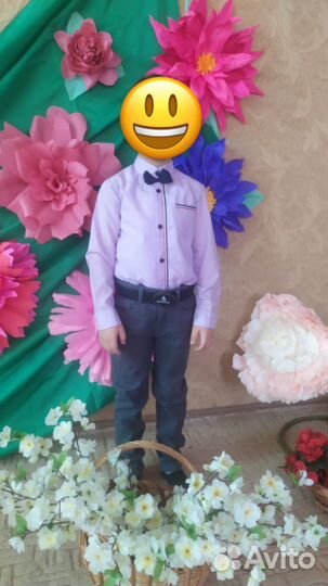 Рубашка на мальчика 116