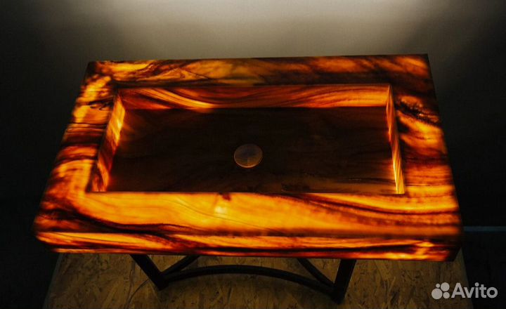 Производим раковины из искусственного оникса