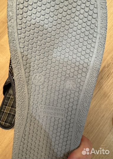 Тапочки новые 41-42р