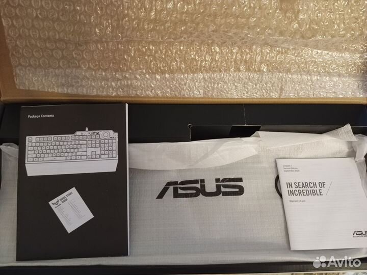 Игровая клавиатура asus tuf gaming k1