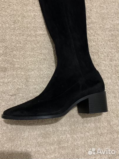 Сапоги чулки mango 37