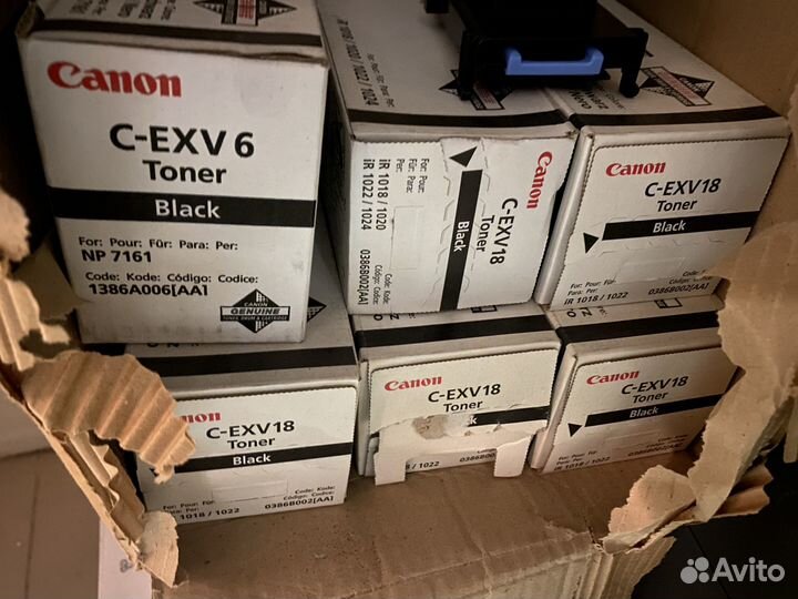 Картриджи для лазерных принтеров новые