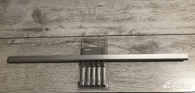 Рейлинг для кухни ikeа +5крючков