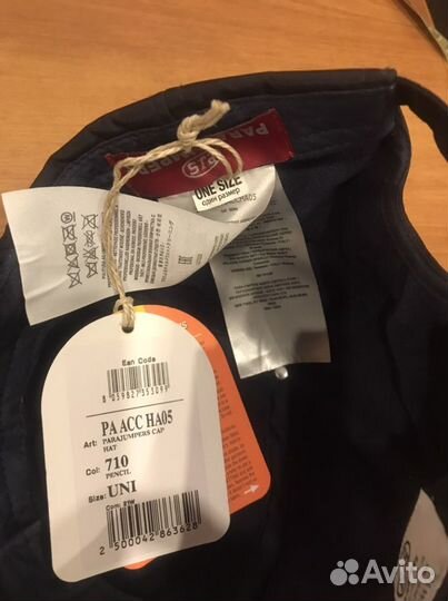 Новая Бейсболка Parajumpers original soft shell