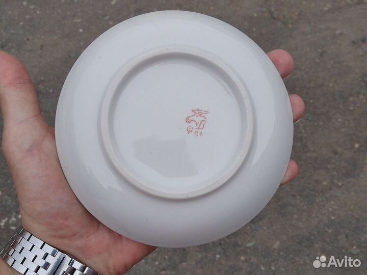 Блюдце мятный барбарис