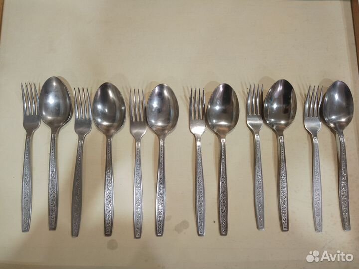 Столовые приборы СССР (нержавейка)
