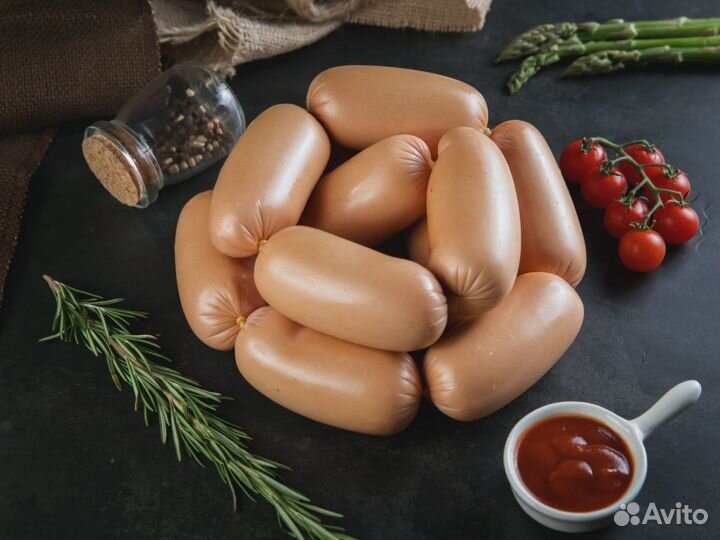 Сосиски сардельки мелкий опт