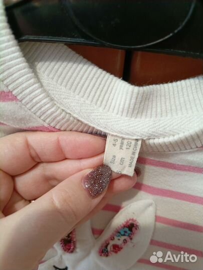 Платье туника для девочки 98