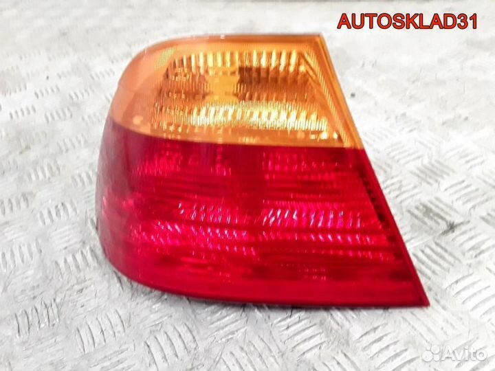 Фонарь задний наружный левый BMW E46 63218364725