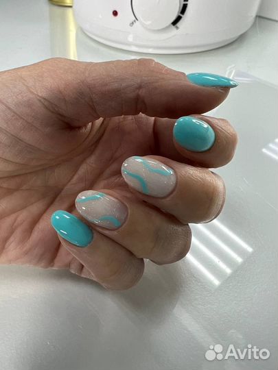 Наращивание ногтей, маникюр, педикюр