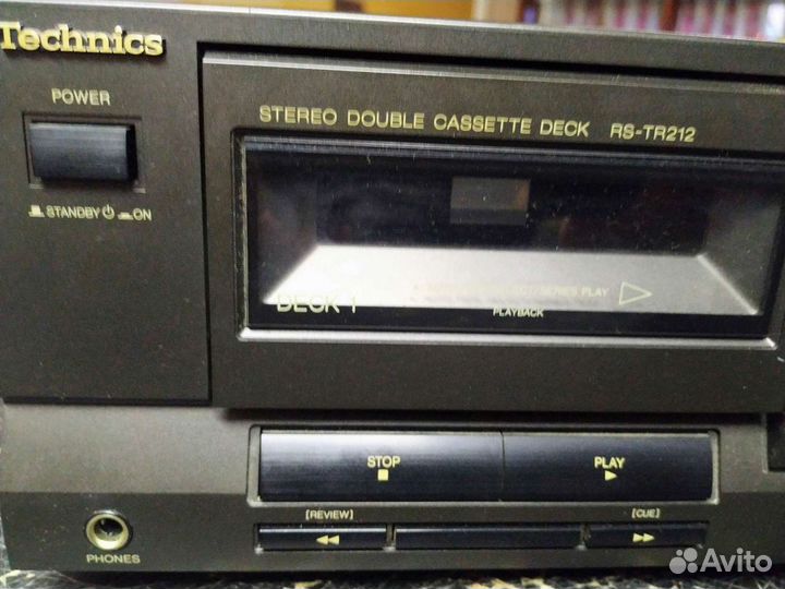 2х кассетная дека technics RS-TR212 double