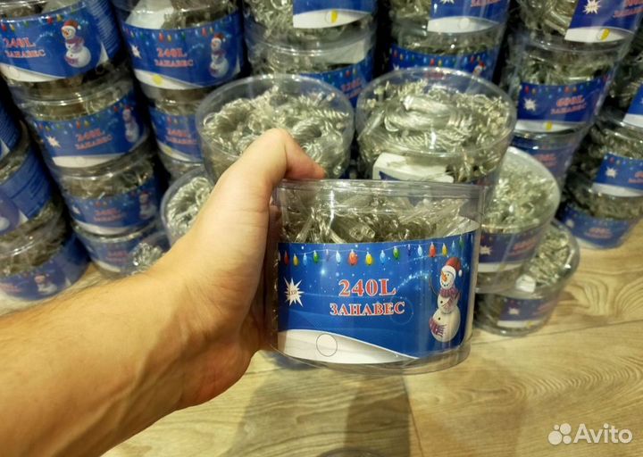 Гирлянда штора/Занавес