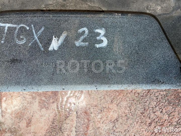 Накладка бампера передняя нижняя MAN TGX 2014