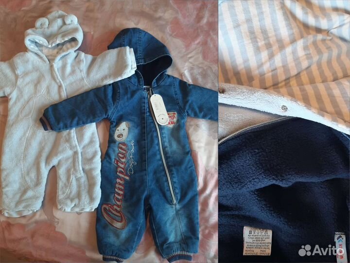 Вещи пакетом на мальчика от 6 мес и до 2х лет