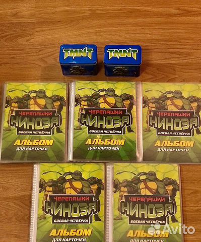 Альбом для карточек Черепашки Ниндзя