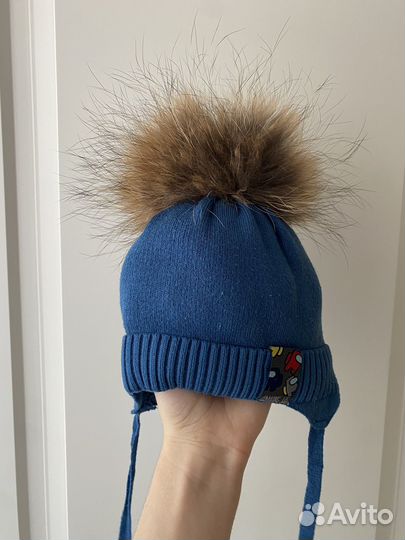 Детская зимняя шапка 42-44 crockid