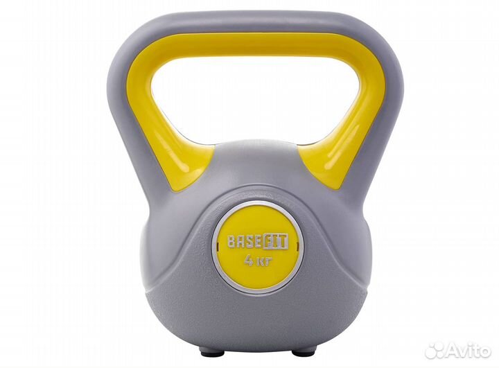 Гиря пластиковая 4 кг