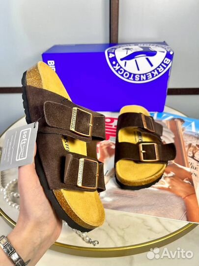 Босоножки женские Birkenstock трендовые Биркеншток