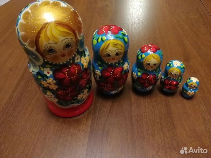 Матрешка 5в1 18-19см