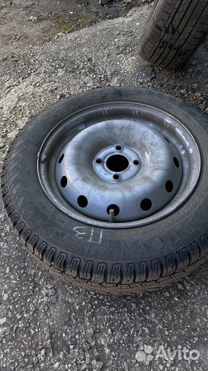 Диски r15 Magnetto + шины зимние на Рено Сандеро