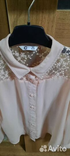 Блузка на девочку 134