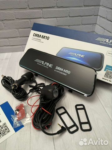 Видеорегистратор зеркало Alpine DRM-M10 камера з.в