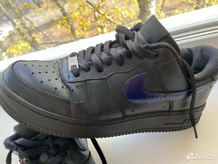 Nike форсы черные