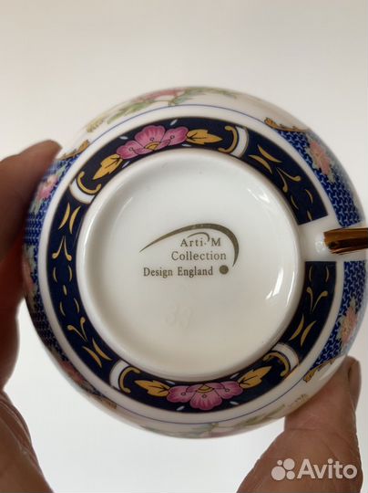 Фарфоровая чайная пара Arti-m