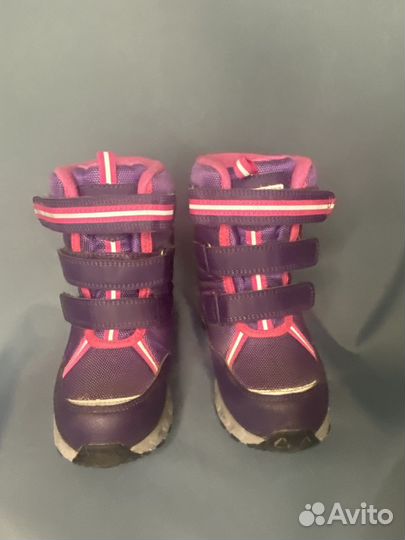 Зимние сапожки для девочки 29 размер